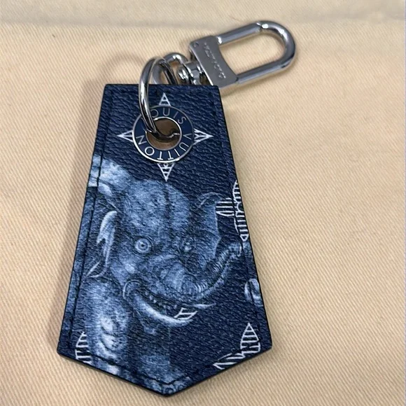 Louis Vuitton Kim jones Chapman key chain purse charm - Picture 1 of 8